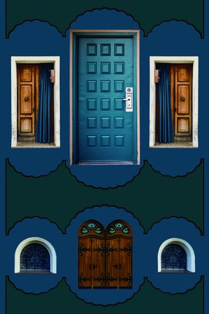 几何印花华亿平台图片