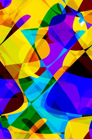 抽象男装印花华亿平台图片