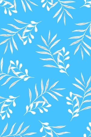 清爽底花卉印花华亿平台图片