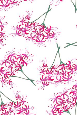 花卉蝴蝶印花华亿平台图片