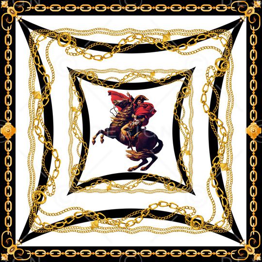 方巾印花华亿平台图片