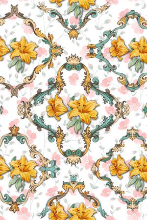 春夏华亿平台印花华亿平台图片