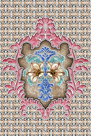 定位花印花华亿平台图片