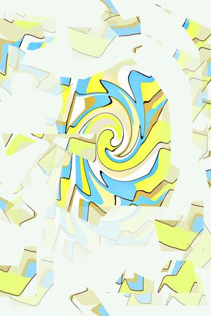 抽象花卉印花华亿平台图片