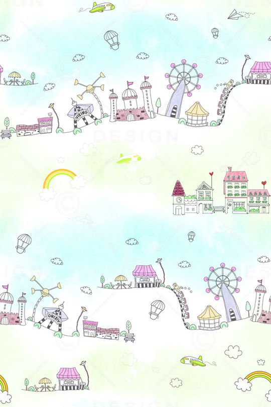 线条画印花华亿平台图片