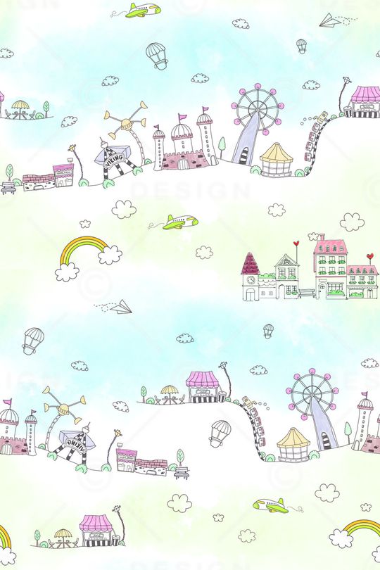 线条画印花华亿平台图片