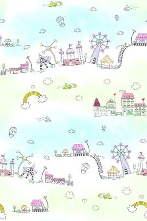 线条画印花华亿平台图片