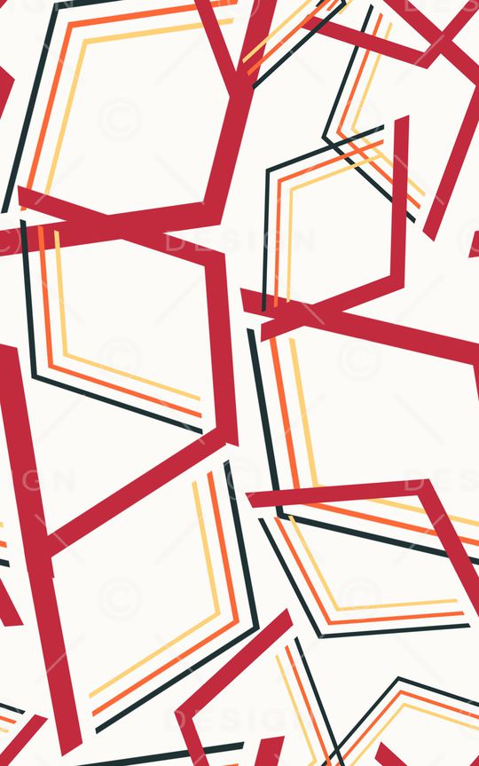 几何印花华亿平台图片