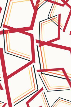 几何印花华亿平台图片