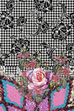 定位花印花华亿平台图片