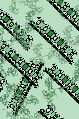 几何印花华亿平台图片