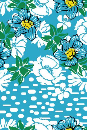 古典花纹印花华亿平台图片