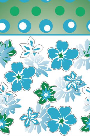 抽象花卉印花华亿平台图片