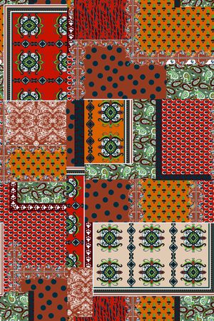 佩斯利印花华亿平台图片