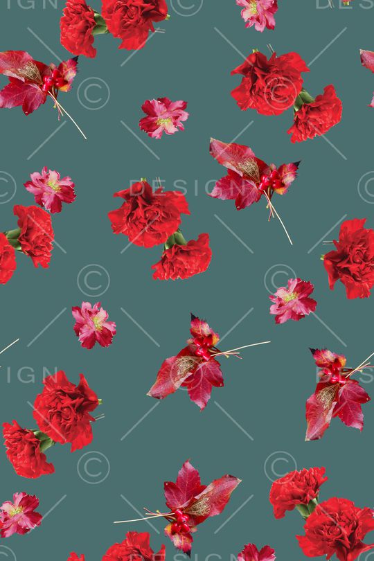 小碎花印花华亿平台图片