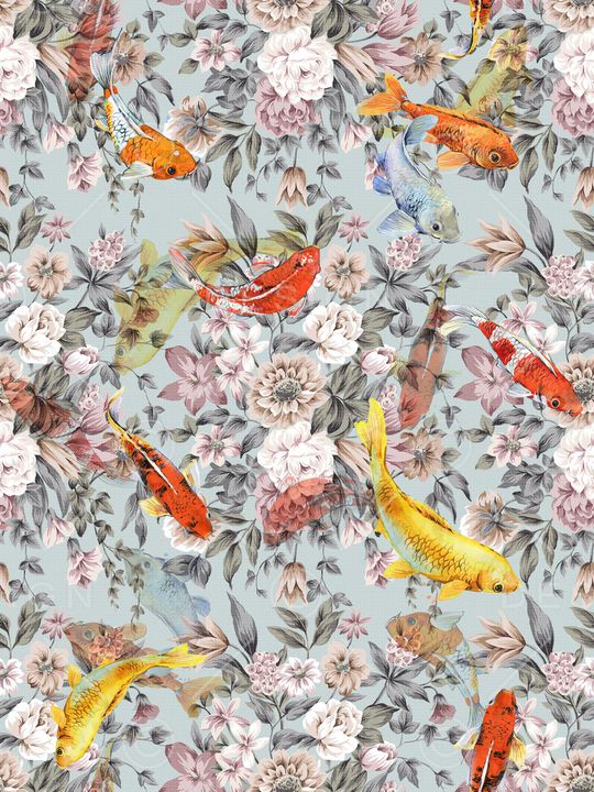 中国风印花华亿平台图片