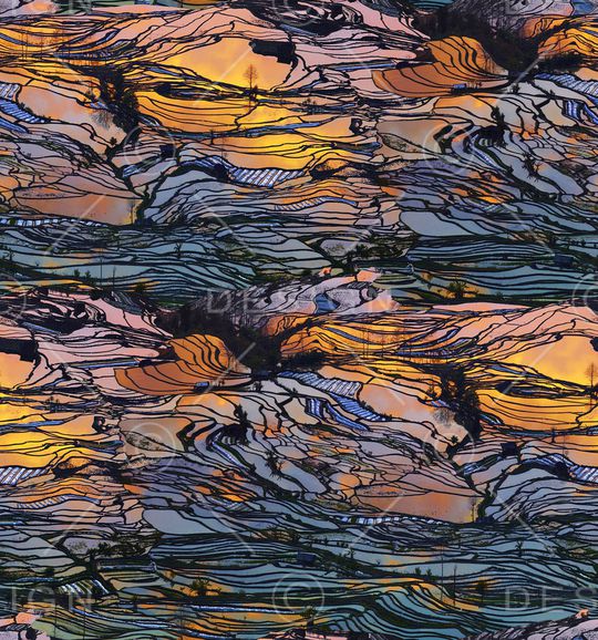 炫彩印花华亿平台图片