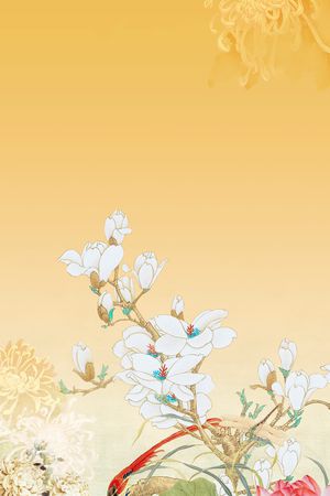 抽象花卉印花华亿平台图片