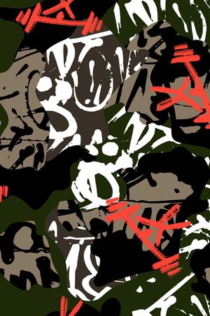 迷彩印花华亿平台图片