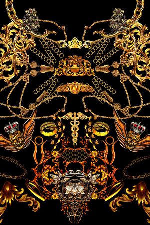 男装印花华亿平台图片