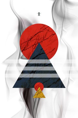 抽象印花华亿平台图片