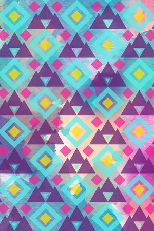 几何印花华亿平台图片