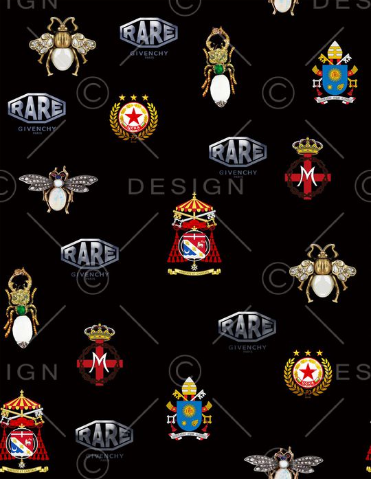 字母印花华亿平台图片