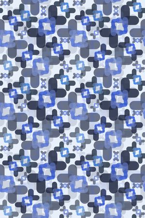 几何印花华亿平台图片