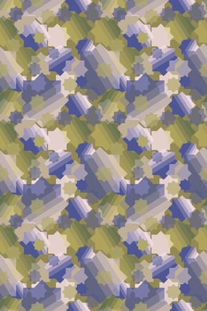 几何印花华亿平台图片