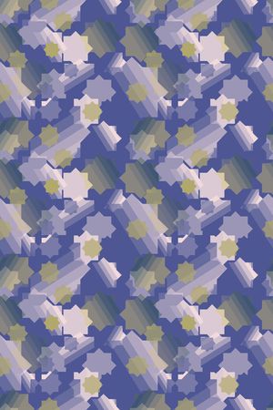 几何印花华亿平台图片