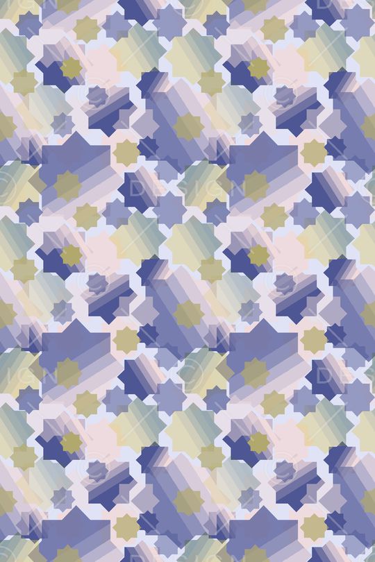 几何印花华亿平台图片