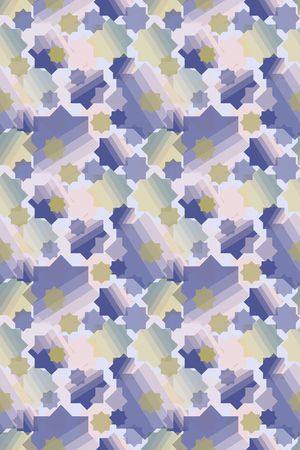 几何印花华亿平台图片