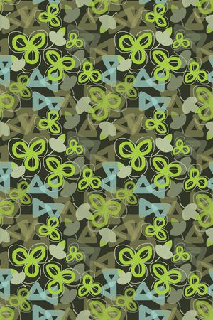 几何印花华亿平台图片