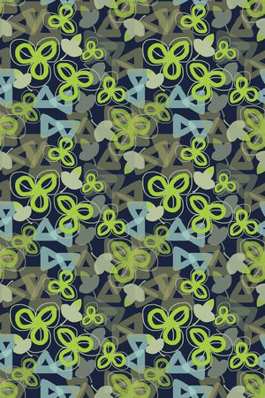 几何印花华亿平台图片