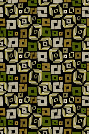 几何印花华亿平台图片