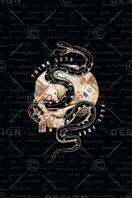 骷髅大蛇印花华亿平台图片