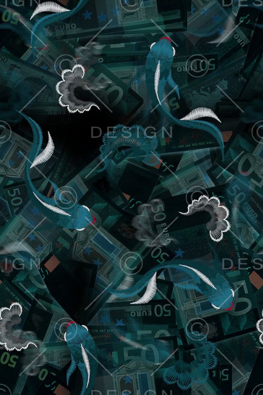 大牌男装印花华亿平台图片