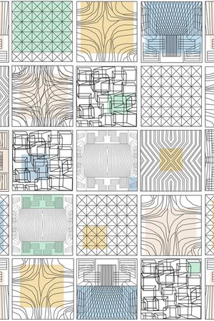 几何印花华亿平台图片