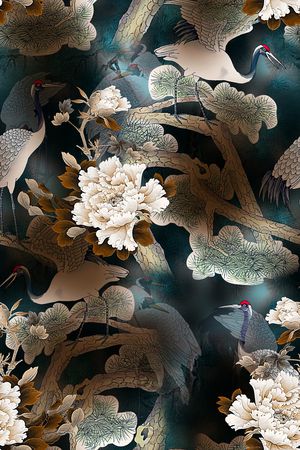 香云纱印花华亿平台图片