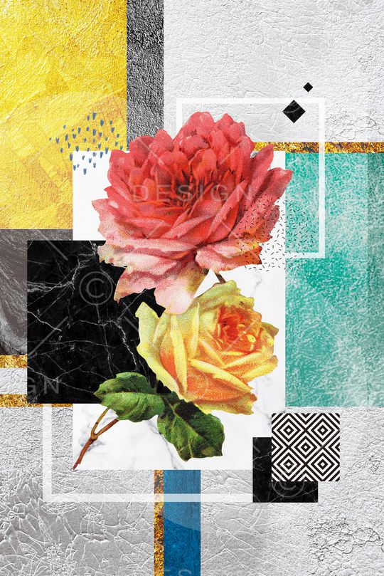 几何印花华亿平台图片