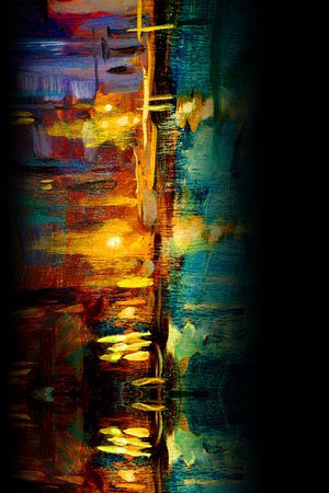 抽象印花华亿平台图片