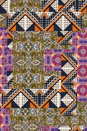 抽象印花华亿平台图片