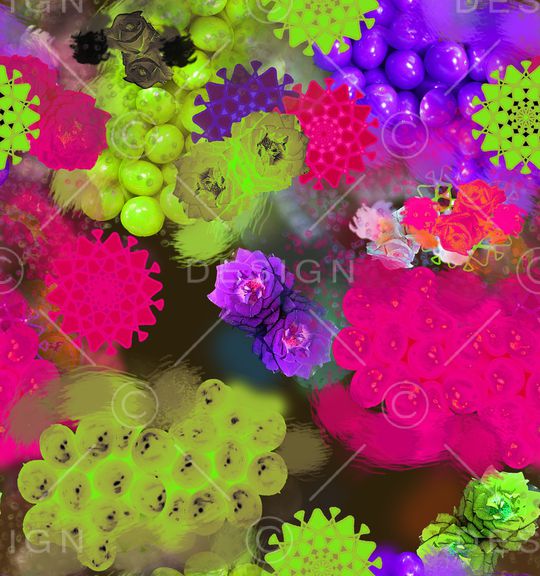 水果印花华亿平台图片