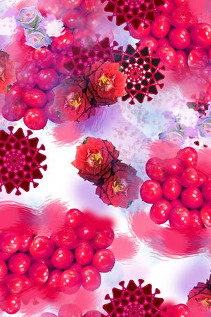 水果印花华亿平台图片