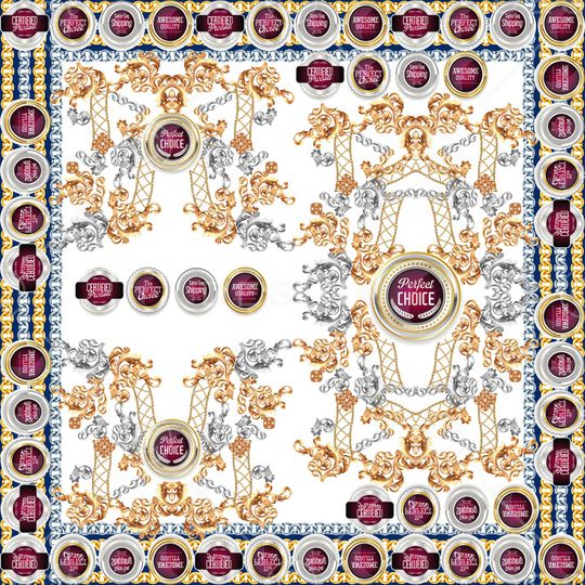 大牌风印花华亿平台图片