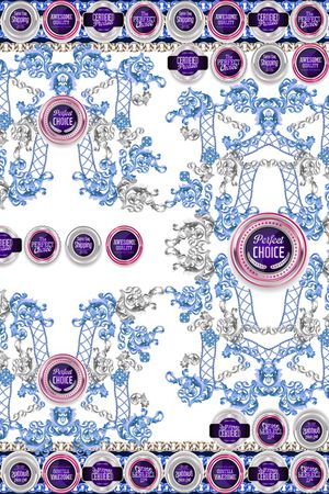 大牌风印花华亿平台图片