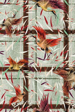 大牌风印花华亿平台图片