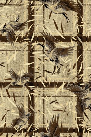 大牌风印花华亿平台图片