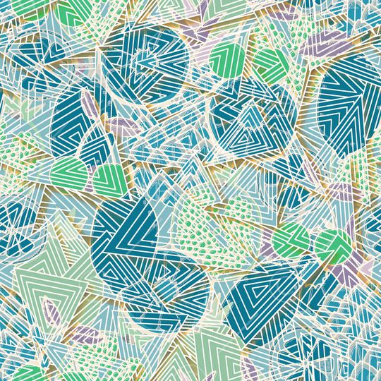 几何印花华亿平台图片