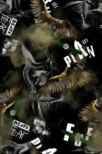 字母印花华亿平台图片